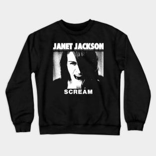 Janet Jackson Scream Crewneck Sweatshirt